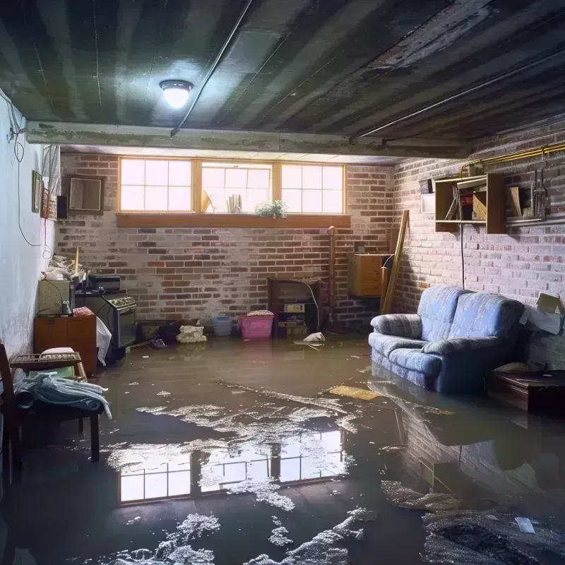 Flooded Basement Cleanup in Plains, TX